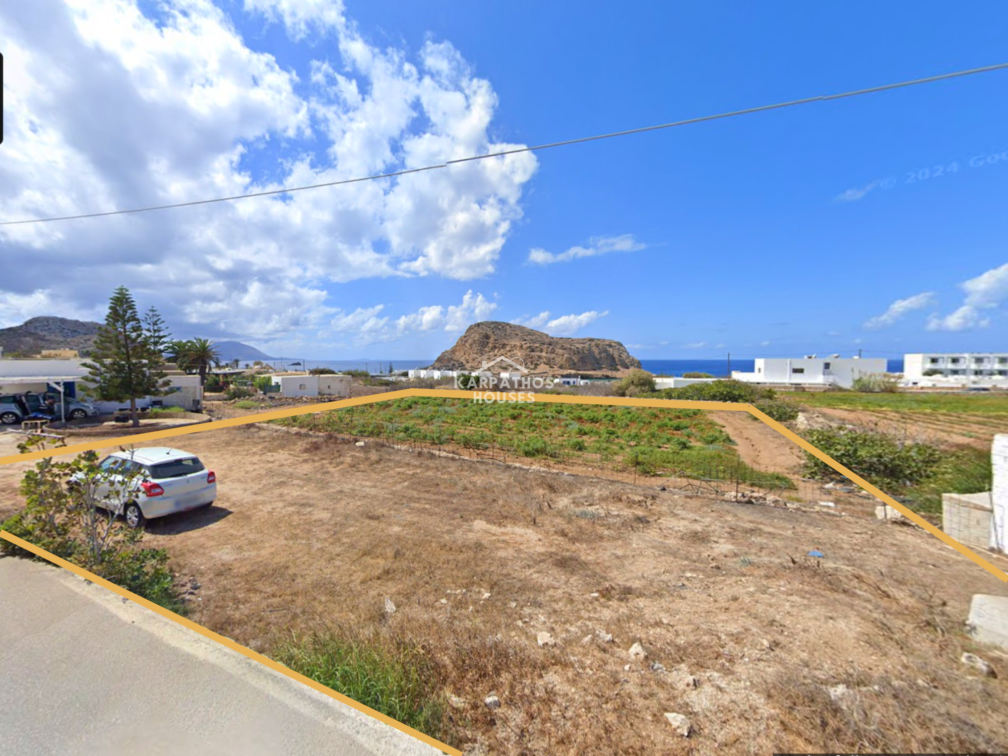 Plot for sale Arkassa 1500m2